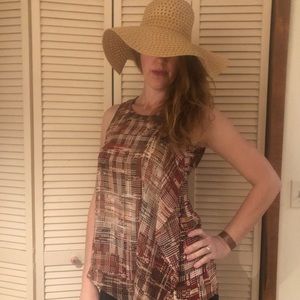 White House Black Market sleeveless blouse.